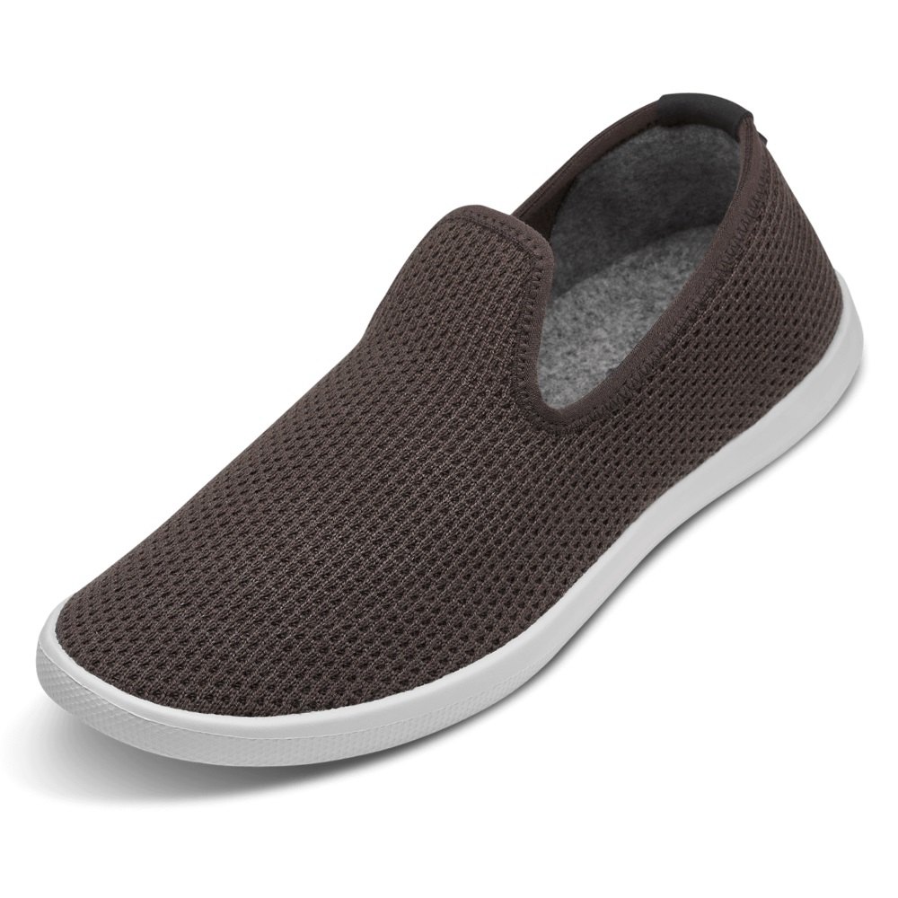 Allbirds Women's Tree Loungers - Slip-Ons Dark Grey - GIZ431578